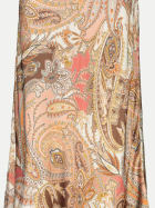 Monari Maxi-Rock mit Paisleymuster 525-mocca gemustert bei Robert Ley