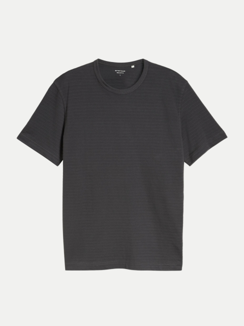 Tom Tailor Casual T-Shirt mit Ripp-Struktur bei Robert Ley