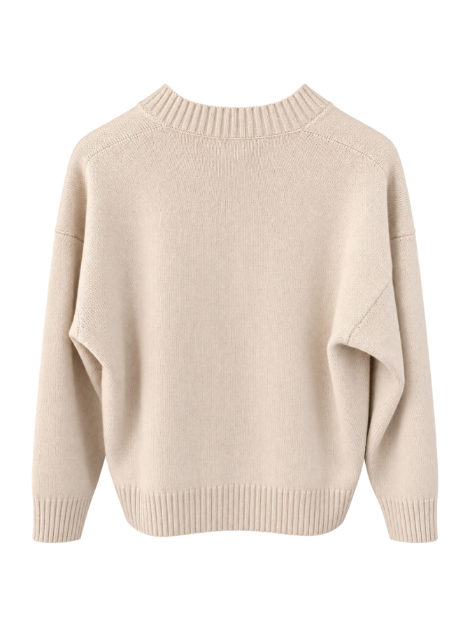 Peserico Strickpullover aus Woll-Seide-Mix bei Robert Ley