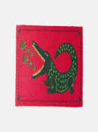 Giftcompany Fußmatte mit Krokodil Motiv 45x1,5x75cm neonpink Woof Woof Krokodil bei Robert Ley