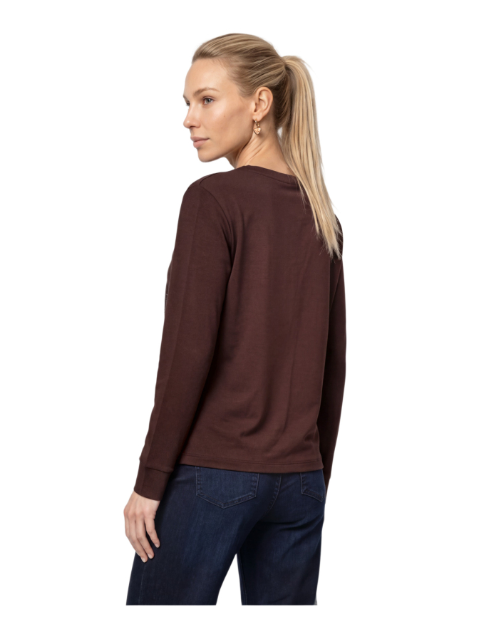 Monari Blusenshirt mit Schmuckdetails bei Robert Ley