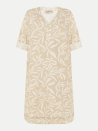 Cartoon Tunikakleid mit Alloverprint 1814-Nature/Cream bei Robert Ley