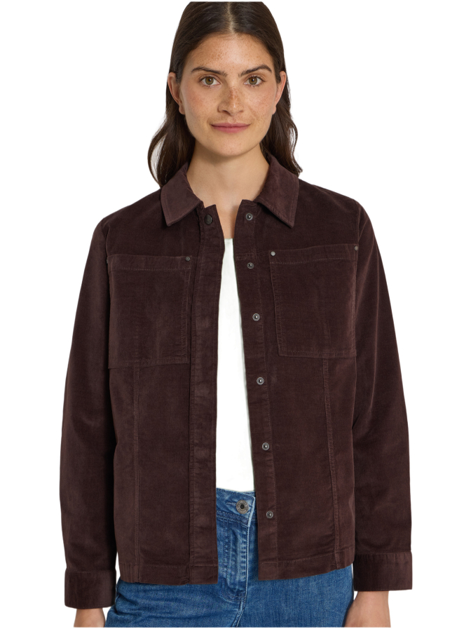 Cecil Feincord Overshirt mit Brusttaschen bei Robert Ley
