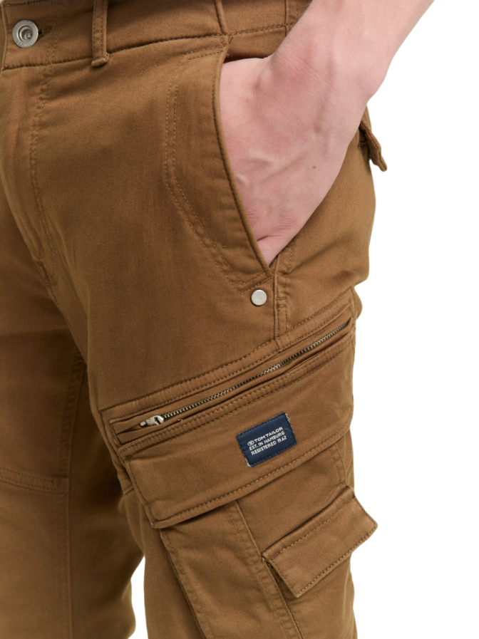 Tom Tailor Casual Tapered-Fit Cargo Hose mit Stretch bei Robert Ley