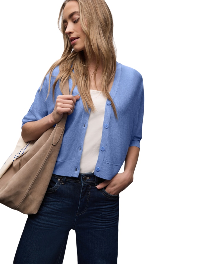 Street One Strickjacke Cozy bei Robert Ley