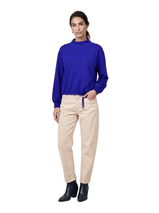 Monari Sweatshirt mit Schmuck-Detail bei Robert Ley