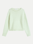 Marc O'Polo Strickpullover mit überschnittenen Schultern 4057-Light Green_Multi_01 bei Robert Ley