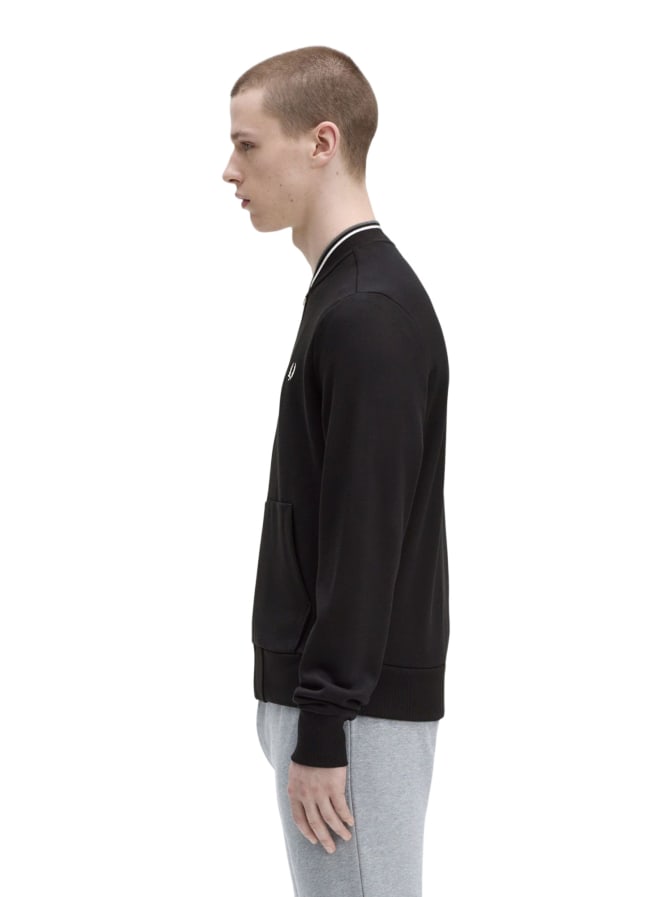 FRED PERRY Sweatjacke mit Collegekragen bei Robert Ley