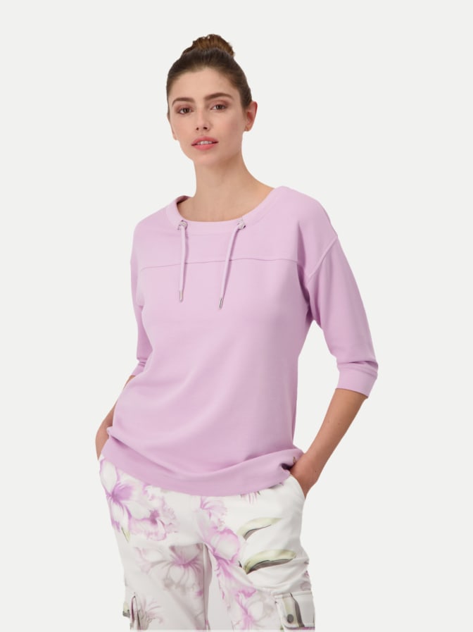 Monari Sweatshirt mit Schmucklöse bei Robert Ley