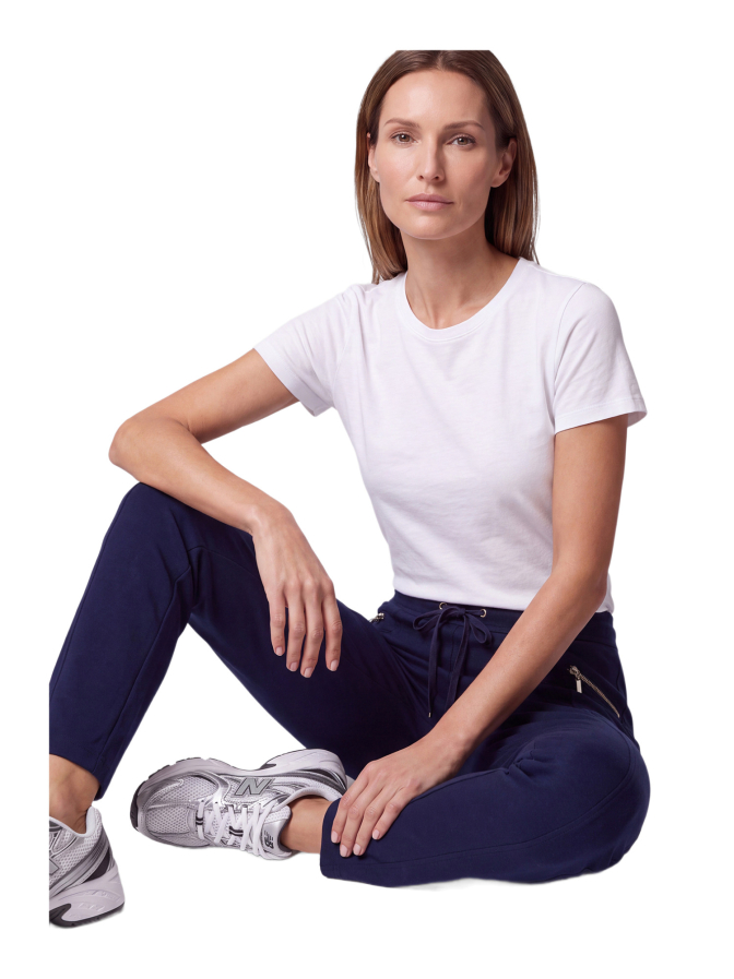 Rabe Moden Slim-Fit Jogginghose mit Reißverschlusstaschen bei Robert Ley