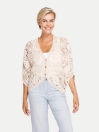 Zhrill strukturierte Bluse Zhderia 222-offwhite bei Robert Ley