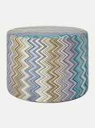 Missoni Home Pouf JARRIS  40x30 cm Blue Multicolor bei Robert Ley
