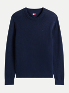 Tommy Jeans Basic Sweatshirt C1G-BLUE bei Robert Ley