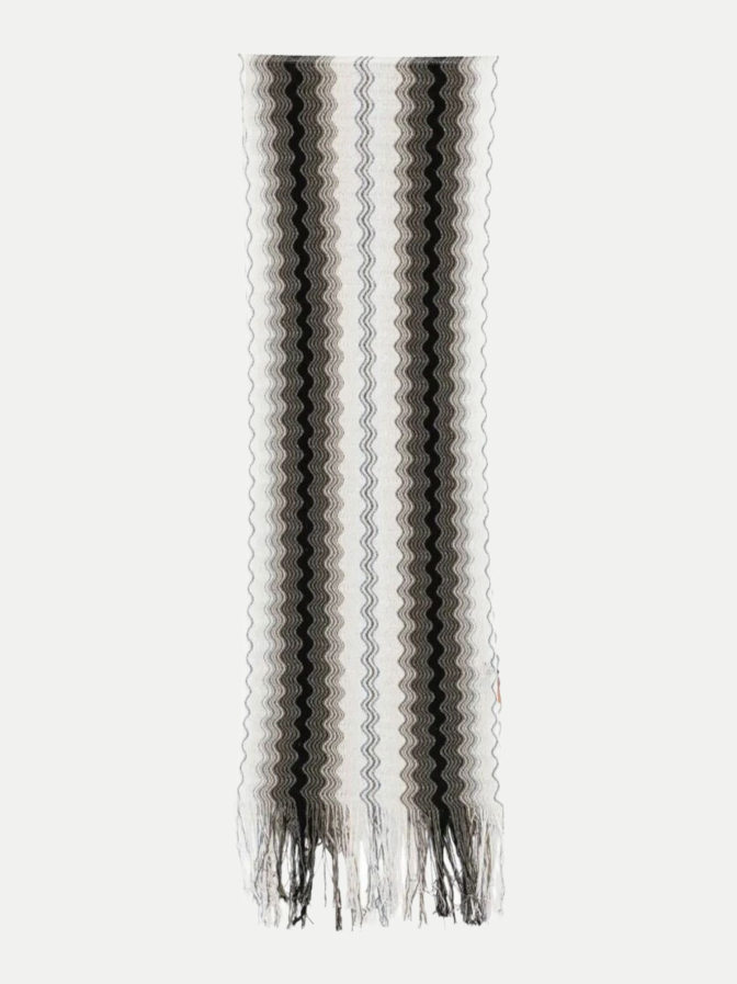 MISSONI Schal mit Zick-Zack Muster 45x200 bei Robert Ley