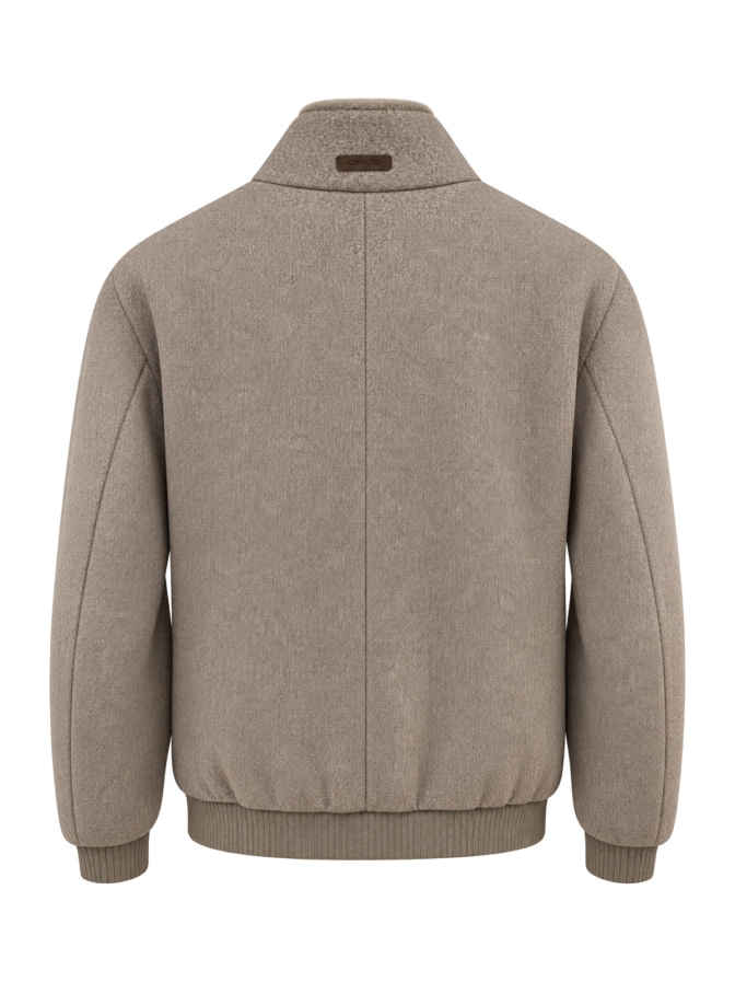 Gimo's Gesteppter Blouson mit Lammfell-Kragen bei Robert Ley