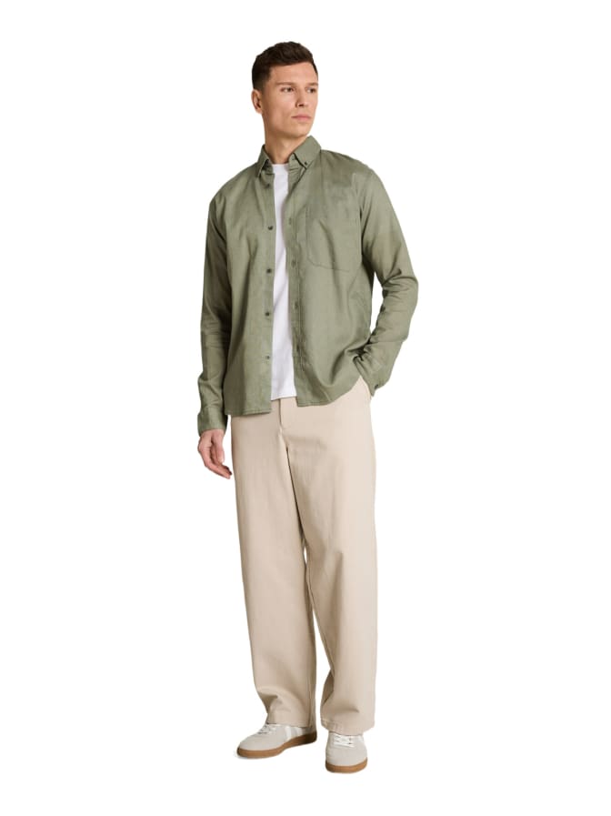 Tom Tailor Denim Leinenhemd mit Langarm bei Robert Ley