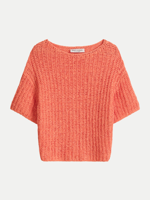 Marc O'Polo Strukturierter Kurzarm-Pullover bei Robert Ley