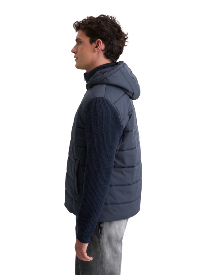 Marc O'Polo Hybridjacke mit Strickärmeln bei Robert Ley