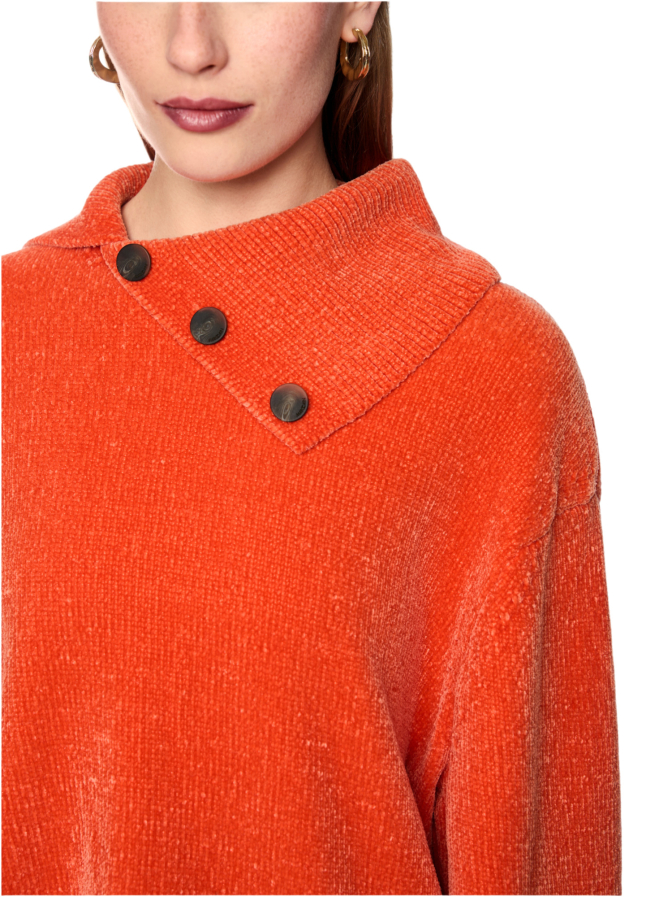 Marc Cain Rollkragenpullover aus Chenille-Garn bei Robert Ley