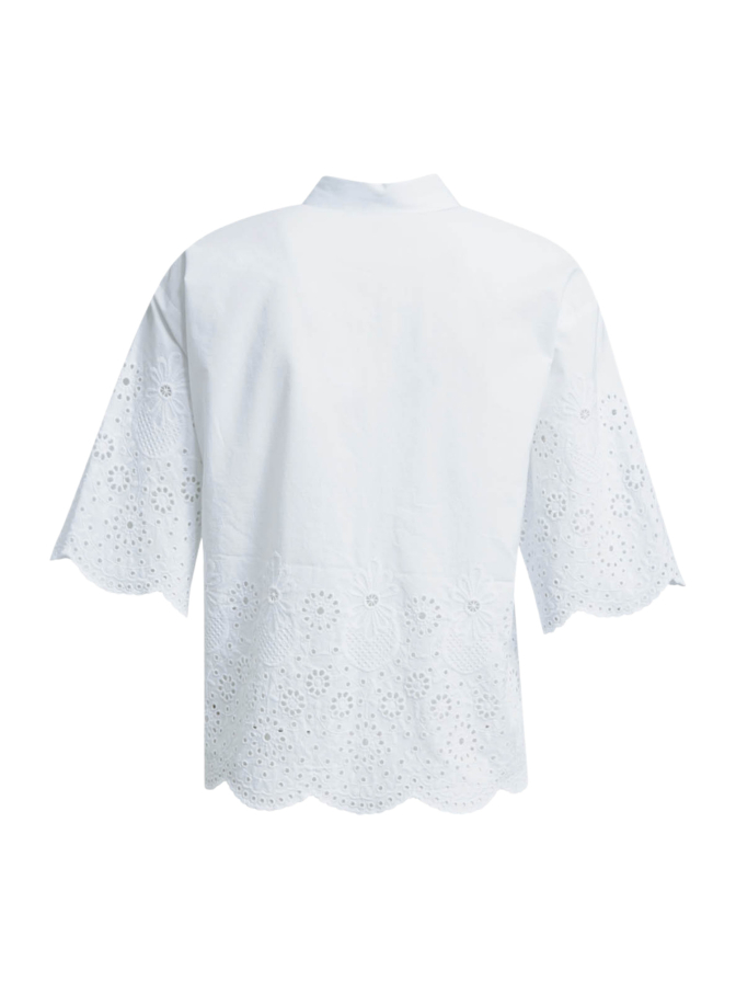 Smith & Soul Bluse mit Lochstickerei bei Robert Ley