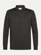 PROFUOMO Strickjacke mit Reißverschluss aus Wolle H2 bei Robert Ley