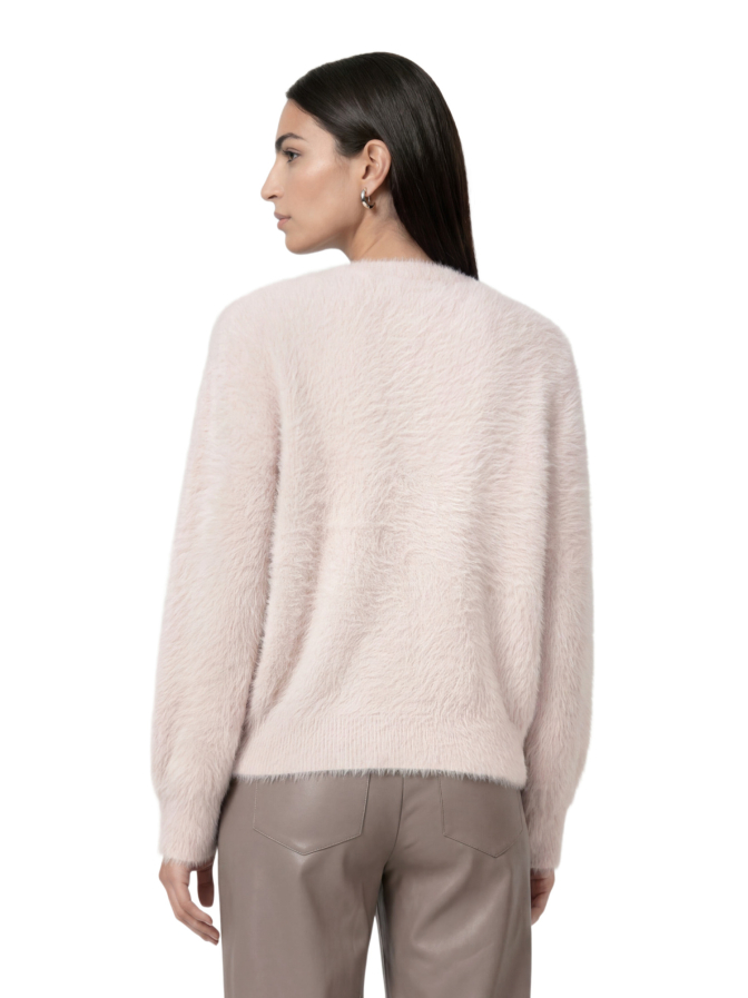 Monari Kunstfell-Strickjacke bei Robert Ley