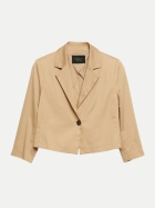 s.Oliver BLACK LABEL Indoor-Blazer mit Reverskragen 8411-BROWN bei Robert Ley