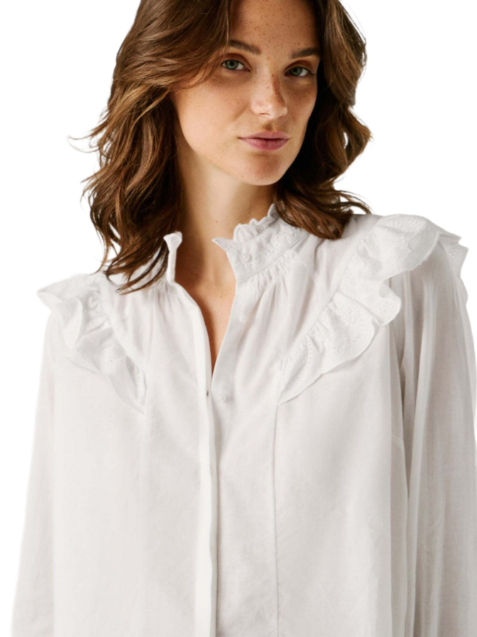 Pepe Jeans Bluse mit Tellerkragen bei Robert Ley