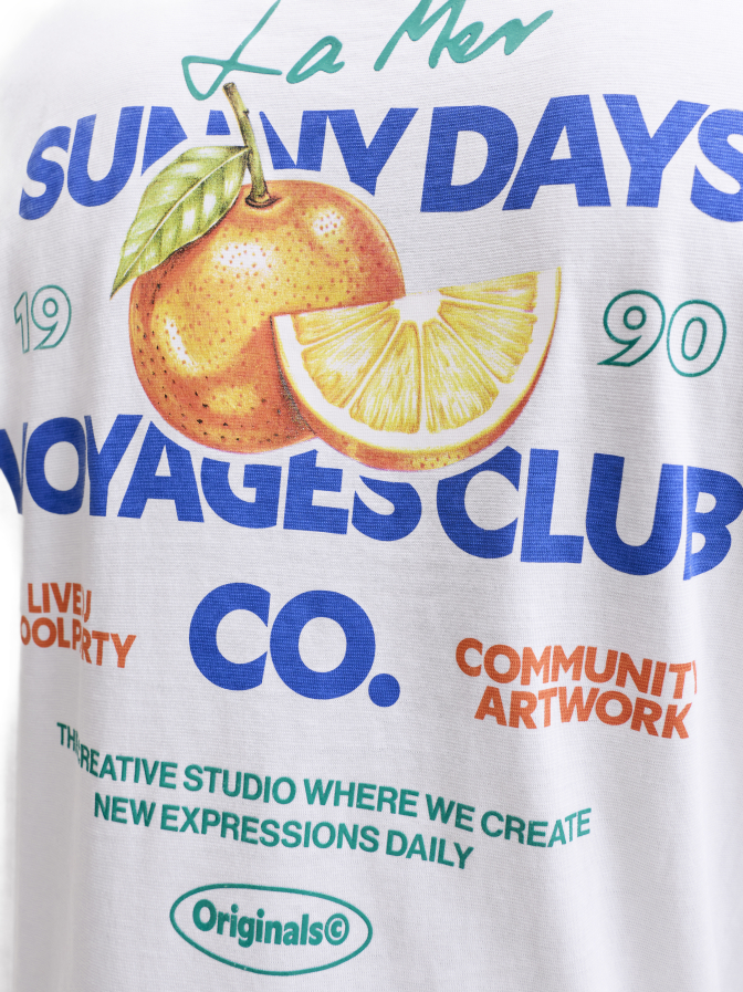 Jack & Jones T-Shirt mit Rückenprint bei Robert Ley