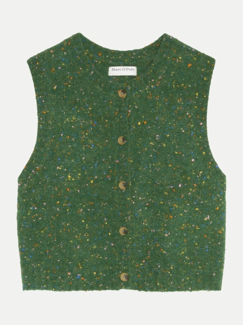 Marc O'Polo DENIM Bouclé-Weste bei Robert Ley
