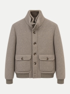 Gimo's Gesteppter Blouson mit Lammfell-Kragen 003 bei Robert Ley