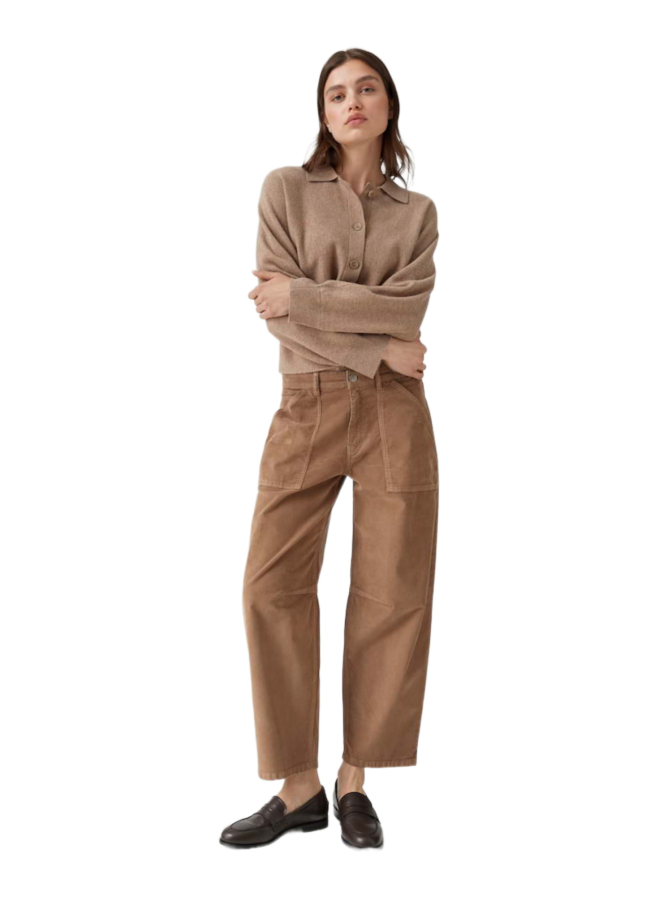 Opus Barrel Hose Lissie boldi aus Feincord bei Robert Ley