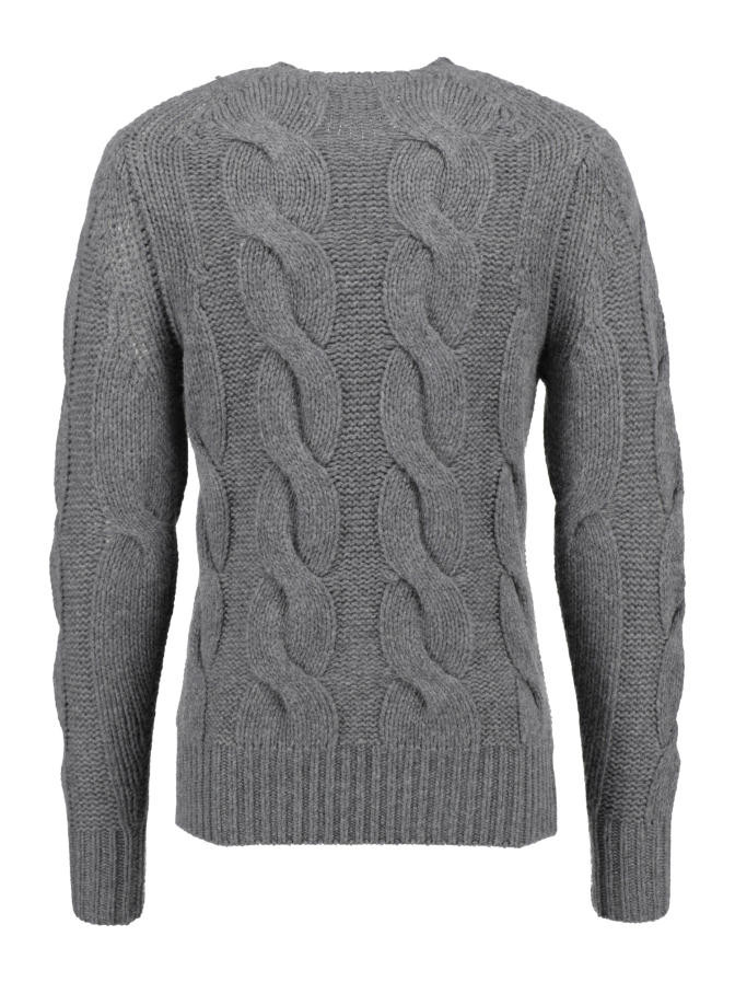 FTC Cashmere Zopfstrick-Pullover aus Kaschmir bei Robert Ley