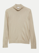 Comma Strickpullover mit Rollkragen 8148-BROWN bei Robert Ley