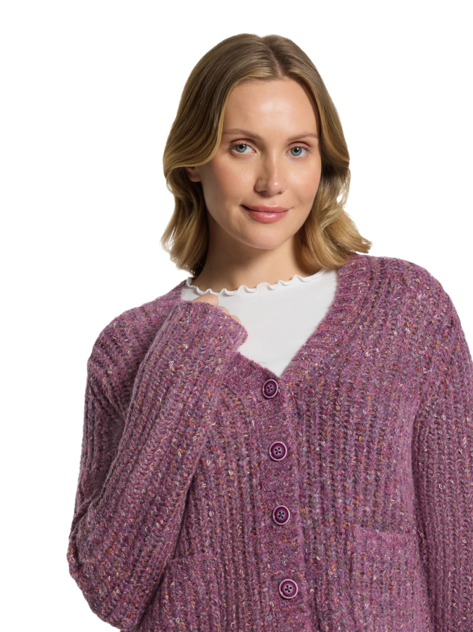 Cartoon Strickjacke Grobstrick bei Robert Ley