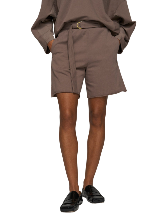 10 Days Kurze Fleeceshorts mit Gürtel bei Robert Ley
