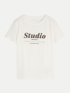 Tom Tailor Denim T-Shirt Studio 10332-off white bei Robert Ley