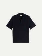 Tom Tailor Casual Kurzärmliger Pullover mit Polokragen 10668-sky captain blue bei Robert Ley