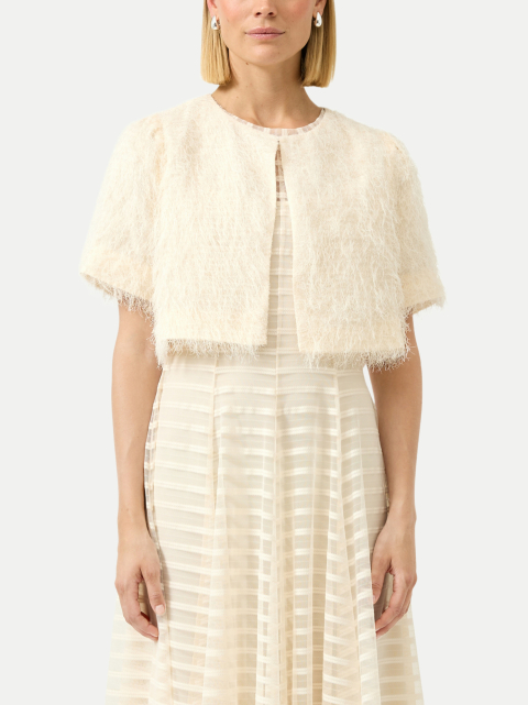 s.Oliver BLACK LABEL Cropped Kunstfelljacke bei Robert Ley