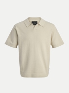 JACK & JONES Gestricktes Poloshirt 302781-Ancient Scroll bei Robert Ley