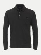 Casamoda Poloshirt mit Melierten Muster 368-368 tUErkis bei Robert Ley