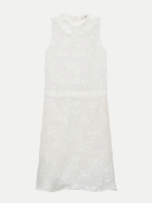 Dorothee Schumacher Etuikleid mit abnehmbaren Rundkragen 110-camellia white bei Robert Ley