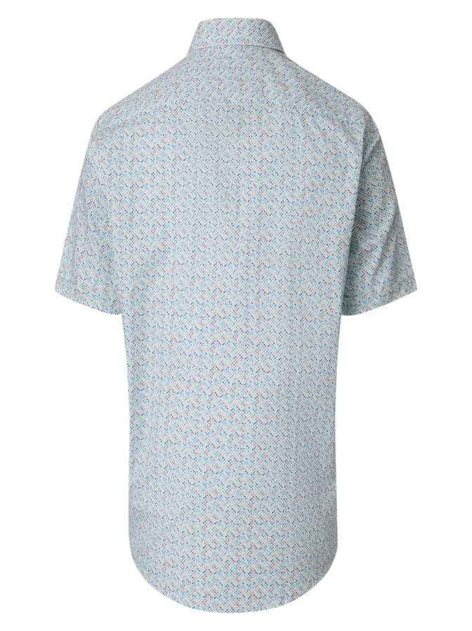 Casamoda Kurzarmhemd mit Allover-Print bei Robert Ley