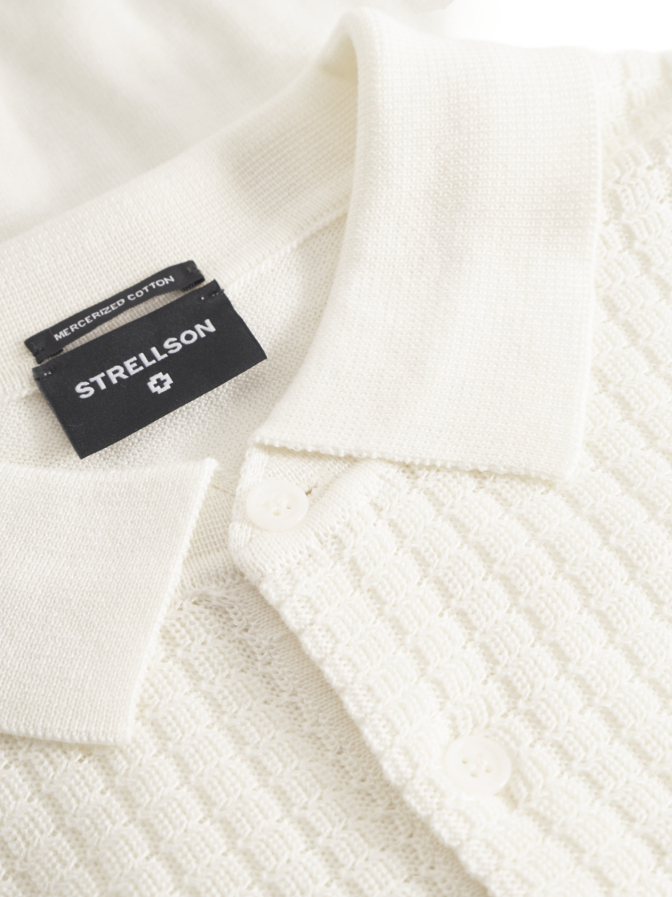 Strellson Strick- Poloshirt bei Robert Ley