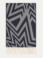 Dante Schal mit geometrischem Muster 2 bei Robert Ley