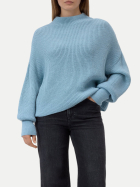 Closed Pullover aus Alpaka 532-Breeze blue bei Robert Ley
