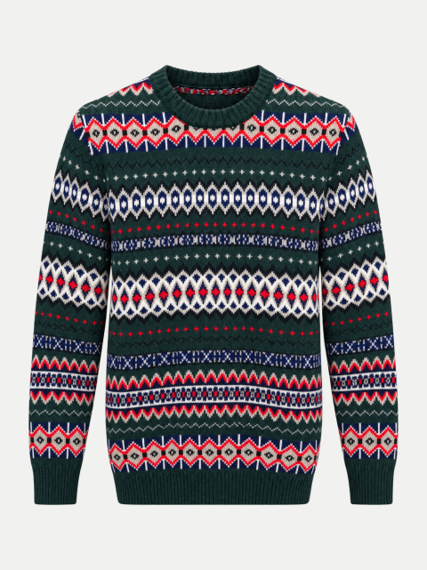 Barbour Strickpullover Case Fair Isle bei Robert Ley