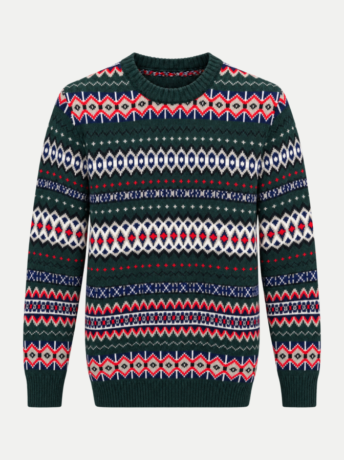 Barbour Strickpullover Case Fair Isle bei Robert Ley
