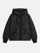 Marc O'Polo DENIM Kapuzen-Steppjacke 0001-Black bei Robert Ley