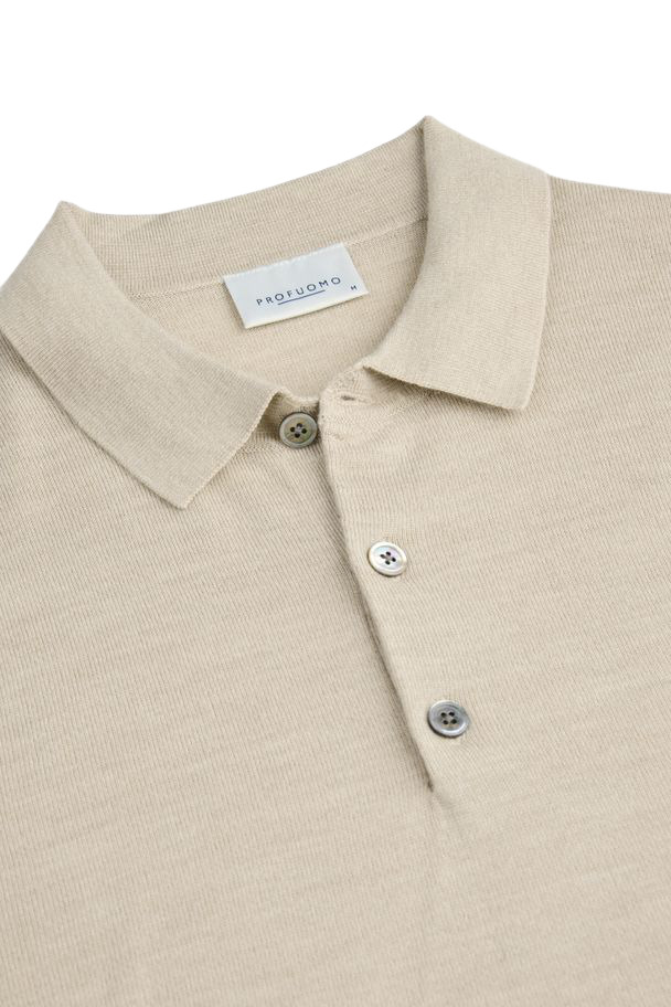 PROFUOMO Pullover mit Polokragen aus Wolle bei Robert Ley